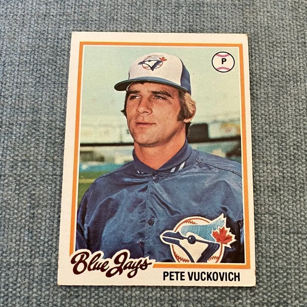 1978 Topps Toronto Blue Jays Baseball Card Trading Card